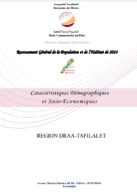 RGPH 2014 de la région Drâa-Tafilalet RGPH 2014 de la région Drâa-Tafilalet