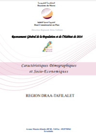 RGPH 2014 de la région Drâa-Tafilalet
