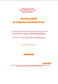 RGPH 2014 de la province de Ouarzazate RGPH 2014 de la province de Ouarzazate