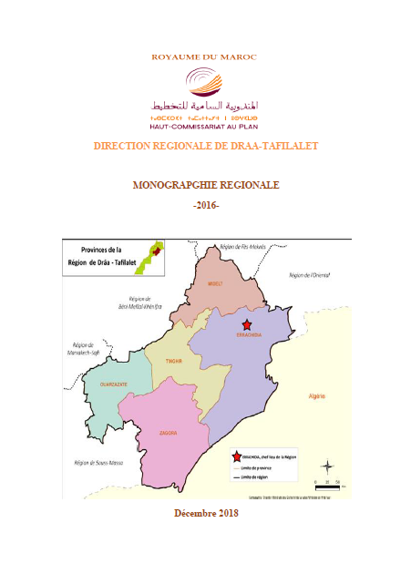 Monographie de la Région Drâa-Tafilalet de l'année 2016