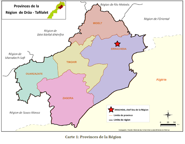Présentation de la région Drâa-Tafilalet Présentation de la région Drâa-Tafilalet