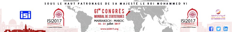 ISI2017 : Le 61ème Congrès Mondial de Statistiques