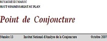 [Publication] : Point de conjoncture N°13. Octobre 2007