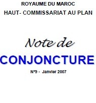 [Publication] : Note de conjoncture N°9. Janvier 2007