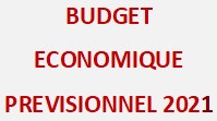 Budget économique prévisionnel 2021 : Situation économique en 2020 et ses perspectives en 2021
