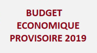 [Publication] : Budget économique prévisionnel 2019