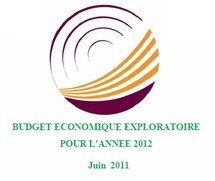 Budget économique exploratoire pour l’année 2012 Budget économique exploratoire pour l’année 2012