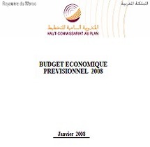 Budget économique prévisionnel 2008
