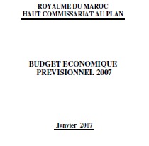 Budget économique prévisionnel 2007 Budget économique prévisionnel 2007