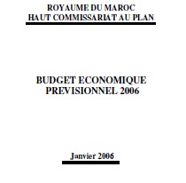 Budget économique prévisionnel 2006 Budget économique prévisionnel 2006