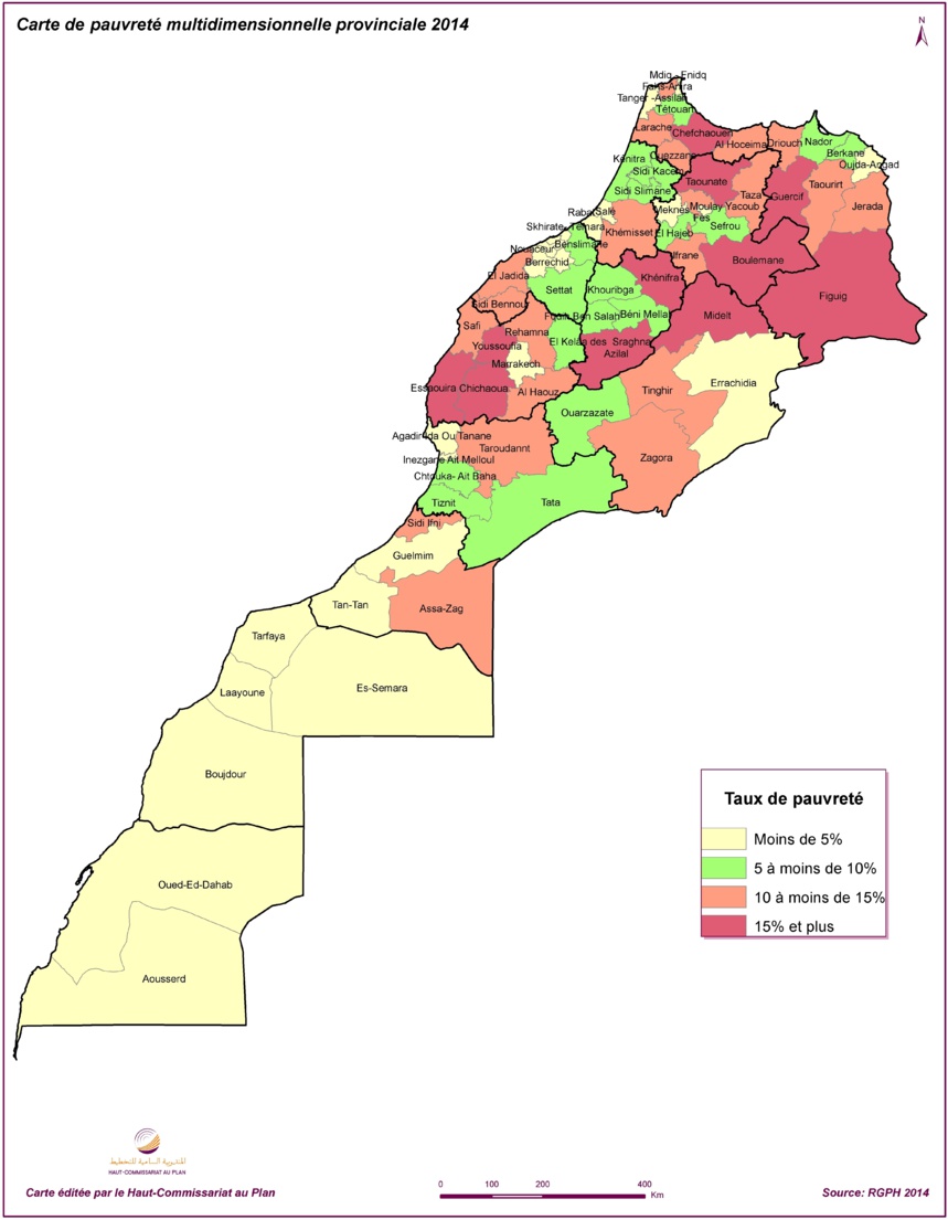 Cartes : Cartographie de la pauvreté multidimensionnelle 2014 Cartes : Cartographie de la pauvreté multidimensionnelle 2014