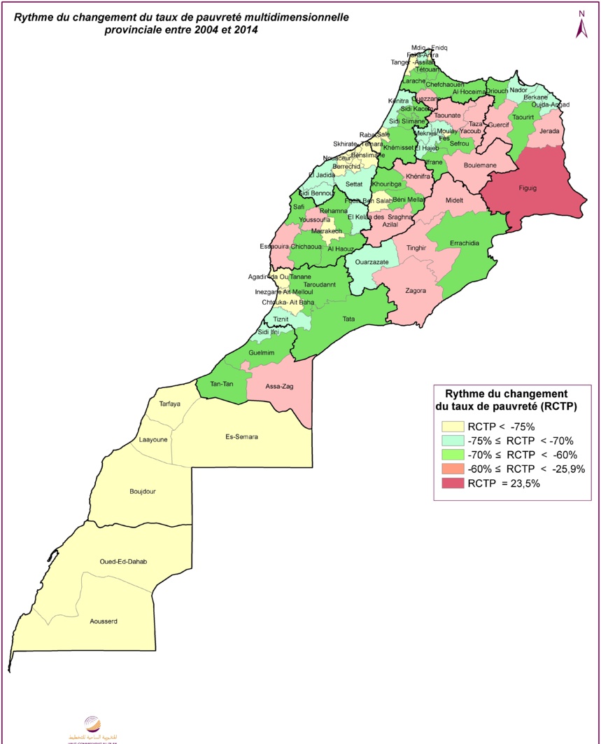 Cartes : Cartographie de la pauvreté multidimensionnelle 2014 Cartes : Cartographie de la pauvreté multidimensionnelle 2014