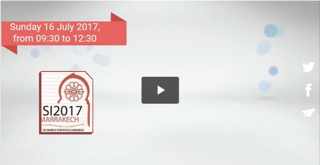 SPECIAL EVENT ON STATISTICAL APPROACHES FOR THE MEASUREMENT OF THE ENVIRONMENT AND THE CLIMATE CHANGE IMPACTS (ISI2017)