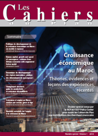 Les Cahiers du Plan, Numéro spécial - Volume 1 année 2018 Les Cahiers du Plan, Numéro spécial - Volume 1 année 2018