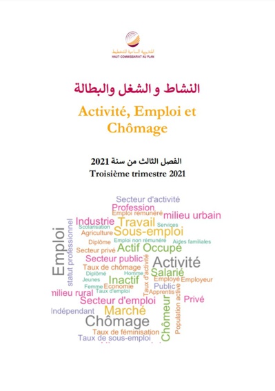 Activité, emploi et chômage (trimestriel), troisième trimestre 2021