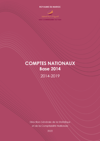 Comptes nationaux base 2014 (2014 - 2019) Comptes nationaux base 2014 (2014 - 2019)