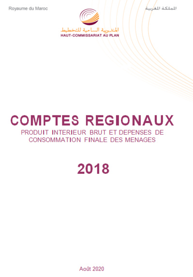 Comptes régionaux. Produit intérieur brut et dépenses de consommation finale des ménages 2018