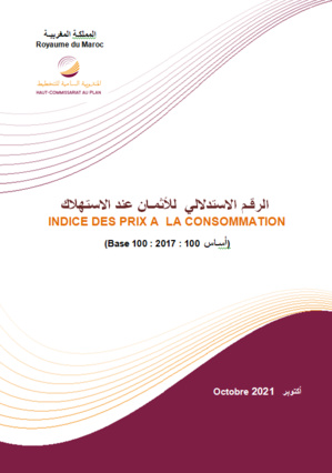 L’Indice des prix à la consommation (IPC). (Base 100 _ 2017 _ 100 أساس). Octobre 2021 L’Indice des prix à la consommation (IPC). (Base 100 _ 2017 _ 100 أساس). Octobre 2021