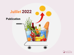 L’Indice des prix à la consommation (IPC). (Base 100 _ 2017 _ 100 أساس). Juillet 2022
