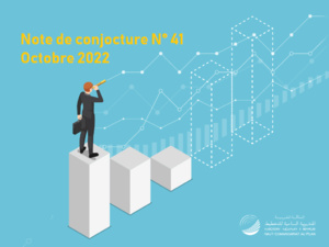 Note de conjoncture N°41, Octobre 2022 Note de conjoncture N°41, Octobre 2022