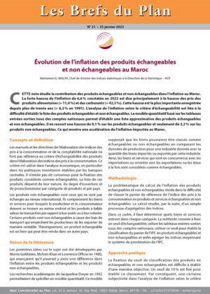 Les Brefs du Plan N° 21 - 25 Janvier 2023 Les Brefs du Plan N° 21 - 25 Janvier 2023