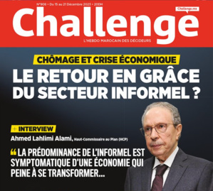 Ahmed Lahlimi Alami : “la prédominance de l'informel est symptomatique d'une économie qui peine à se transformer ...”