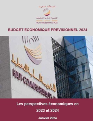 Budget économique prévisionnel 2024 Budget économique prévisionnel 2024