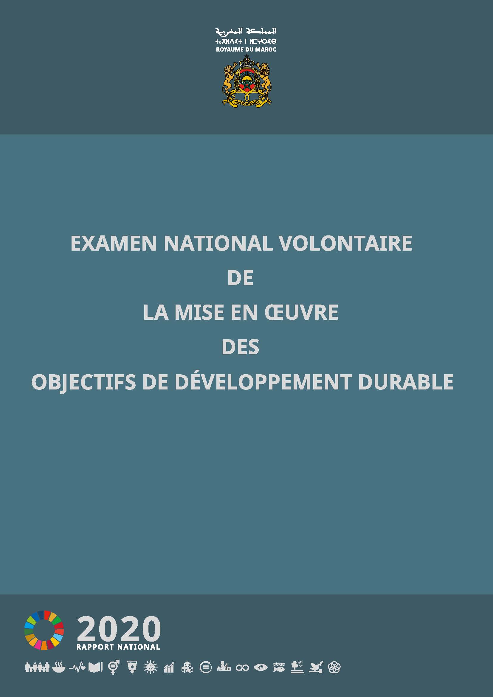 Rapport National 2020 sur la mise en œuvre par le Royaume du Maroc des Objectifs de Développement Durable