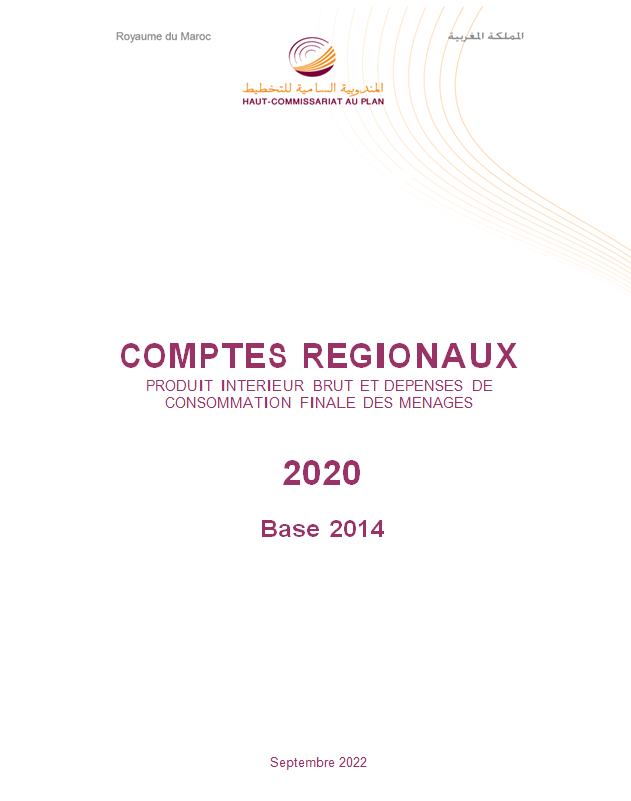 Les comptes régionaux. Produit intérieur brut et dépenses de consommation finale des ménages 2020