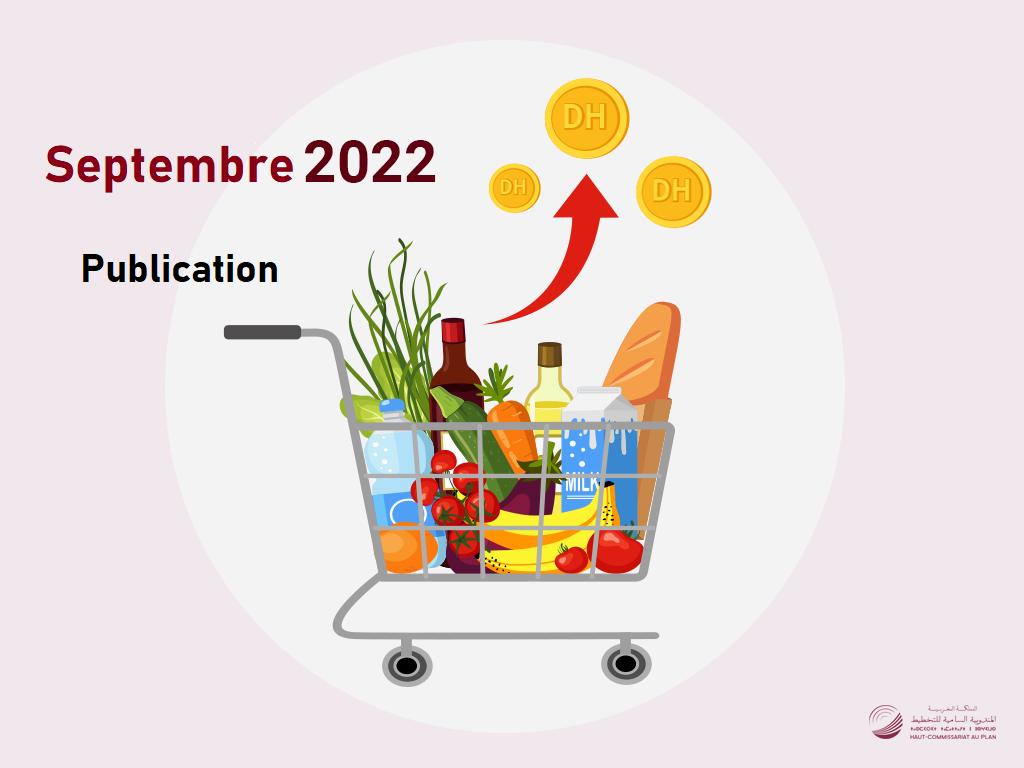 L’Indice des prix à la consommation (IPC). (Base 100 _ 2017 _ 100 أساس). Septembre 2022