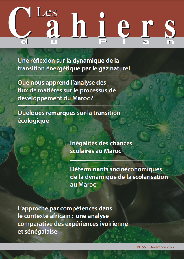 Les Cahiers du Plan N° 55 - Décembre 2022