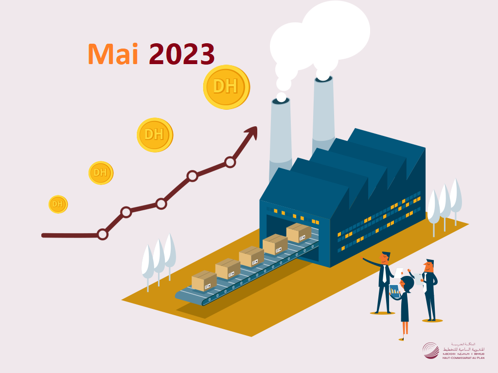 L’indice des prix à la production industrielle, énergétique et minière (IPPI) du mois de Mai 2023