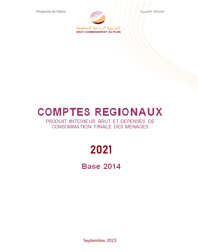 Les comptes régionaux. Produit intérieur brut et dépenses de consommation finale des ménages 2021 Les comptes régionaux. Produit intérieur brut et dépenses de consommation finale des ménages 2021