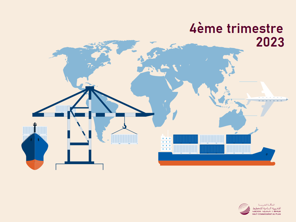 Les indices du commerce extérieur (ICE), quatrième trimestre 2023