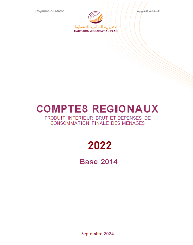 Les comptes régionaux. Produit intérieur brut et dépenses de consommation finale des ménages 2022 Les comptes régionaux. Produit intérieur brut et dépenses de consommation finale des ménages 2022