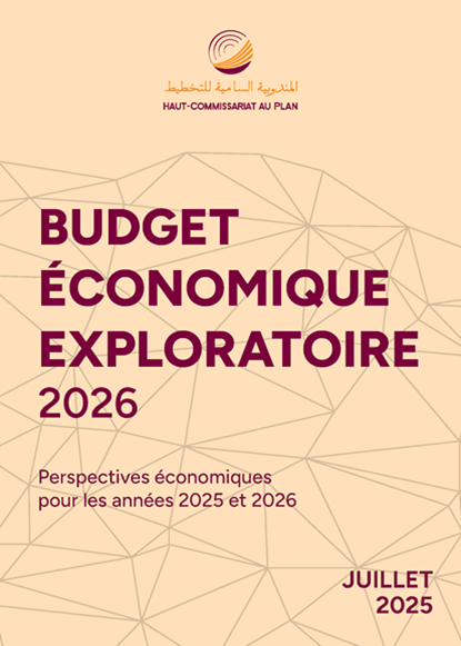 Budget économique exploratoire 2026 : Perspectives économiques pour les années 2025 et 2026, Juillet 2025