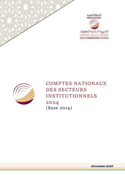 Les comptes nationaux des secteurs institutionnels 2024 (Base 2014). Décembre 2025. Rapport complet