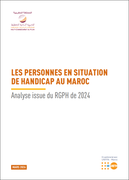Les personnes en situation de handicap au Maroc, Analyse issue du RGPH de 2024, Mars 2026