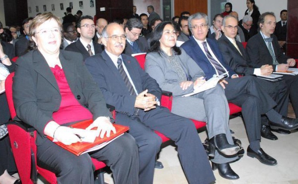 Séance d’ouverture de la rencontre internationale sur  «La croissance et développement humain au Maroc»