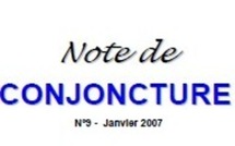 [Publication] : Note de conjoncture N°9. Janvier 2007