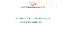 Budget économique prévisionnel 2013