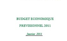 Budget économique prévisionnel 2011