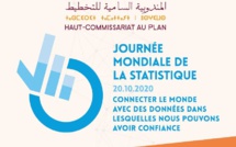 Le Maroc célèbre la Journée Mondiale de la Statistique le 20 octobre 2020