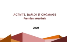 Activité, emploi et chômage, premiers résultats (annuel), 2020