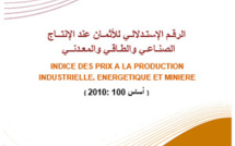 L'Indice des prix à la production industrielle, énergétique et minière (IPPIEM). (Base 2010 : 100 أساس). Troisième trimestre 2014