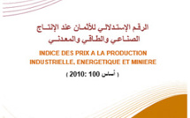 L'Indice des prix à la production industrielle, énergétique et minière (IPPIEM). (Base 2010 : 100 أساس). Premier trimestre 2014