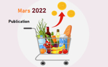 L’Indice des prix à la consommation (IPC). (Base 100 _ 2017 _ 100 أساس). Mars 2022