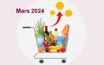 L'Indice des prix à la consommation (IPC) du mois de Mars 2024