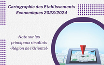 Principaux résultats de la cartographie des établissements économiques 2022 - 2023 / Principaux résultats du recensement général de la population et de l'habitat RGPH 2024, Région de l'Oriental