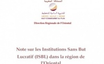 Note sur les institutions sans but lucratif (ISBL) dans la région de l'Oriental